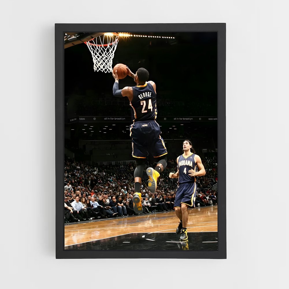 Poster Saut de Paul – affiche Basketball (vue 2)